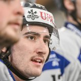 L'ex-joueur d'Ambri Alex Formeton sera fixé ce jeudi quant au verdict de son procès où il a comparu en tant qu'agresseur sexuel présumé. KEYSTONE/MELANIE DUCHENE